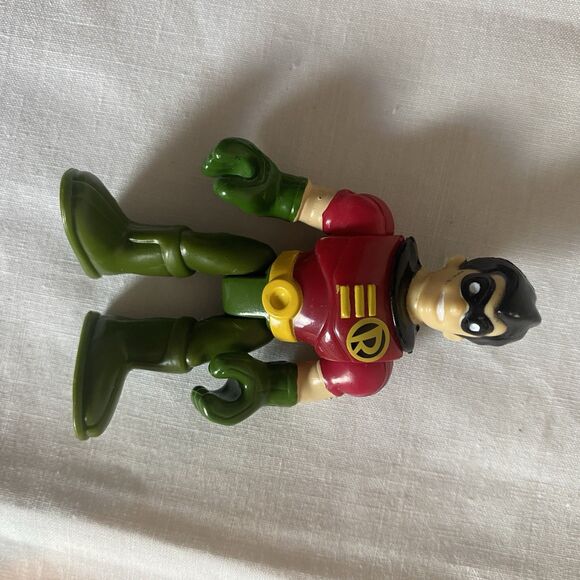 Batman And Robin 4 Figures 3” Tall *some Flaws-see Pics - Picture 4 of 12